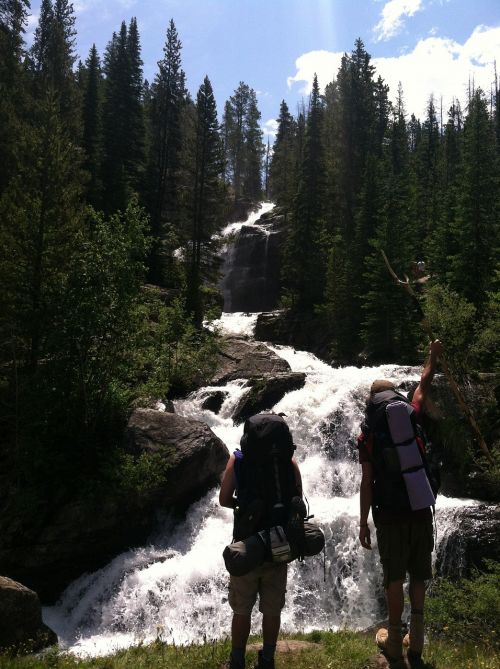 hiking backpacking adventure