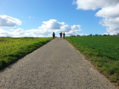 hiking walk road