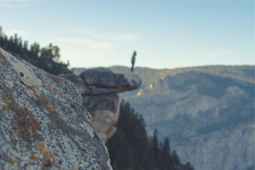 hiking mountains cliffs