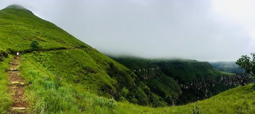 hiking  drakensberg  green