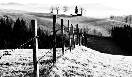 hiking landscape view