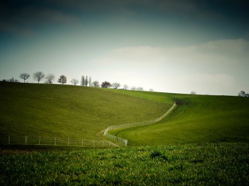 hill landscape outlook