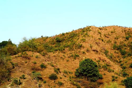 hill landscape nature