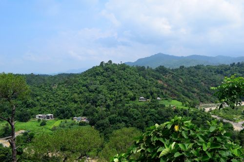 hill green landscape