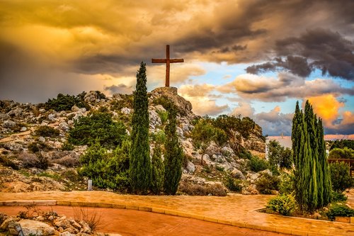 hill  cross  nature