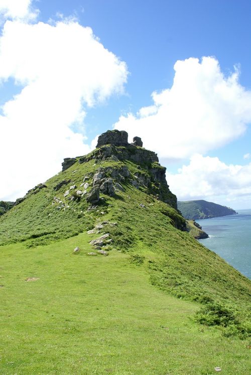 hill cliff rock