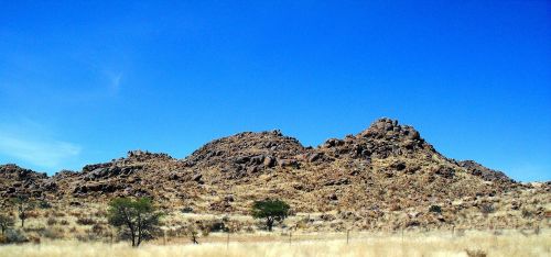 Hill In Namibia