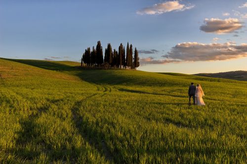 hills tuscany siena