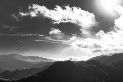 hills mountains countryside