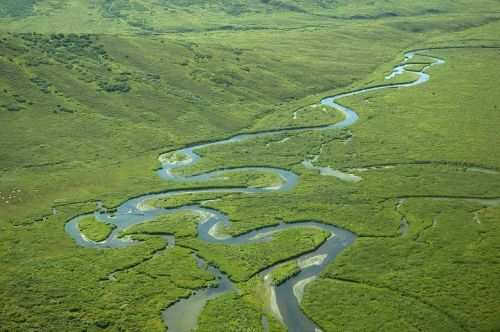 hills green river