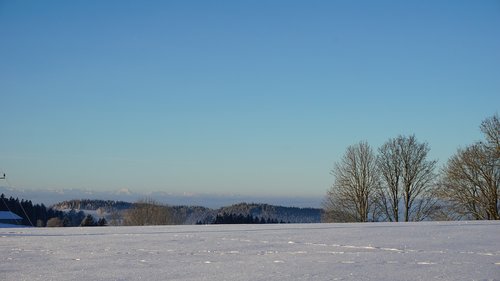 hills  winter  snow