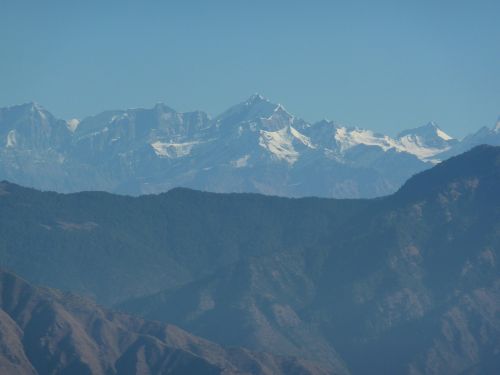 himalaya snow peaks india