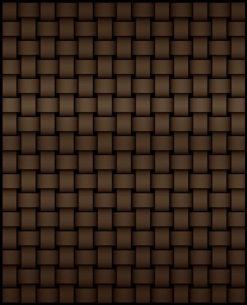 Brown Basketweave Background