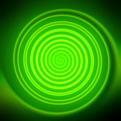Background Wallpaper Spiral Green