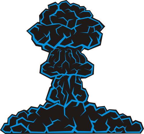 hiroshima mushroom cloud atomic bomb