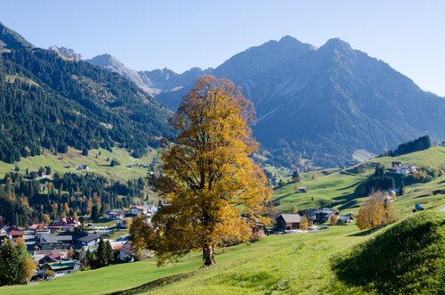 hirschegg  austria  trail