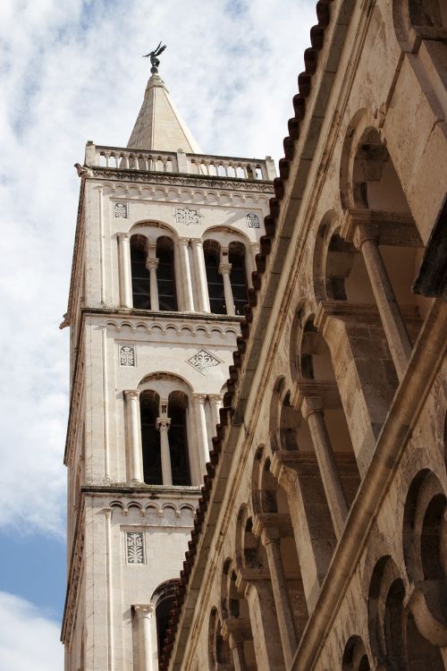 historical tower zadar croatia