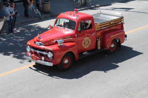history firefighter truck