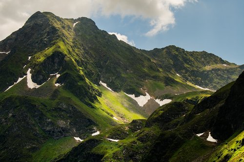 hochjoch  mountain summer  montafon