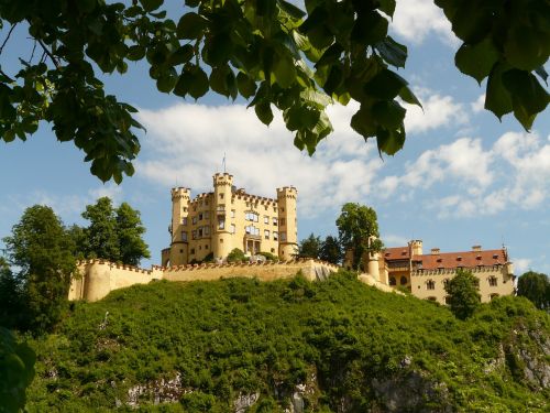 hohenschwangau castle places of interest