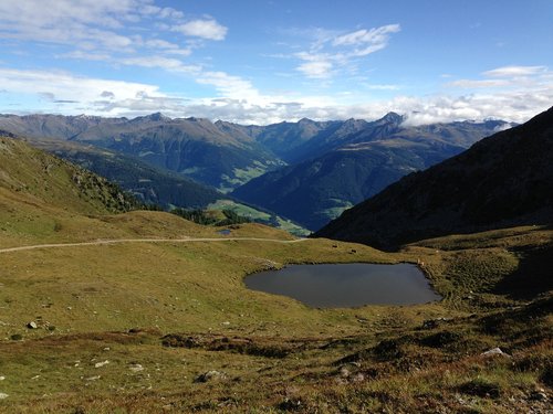 höhenweg  view  alpine