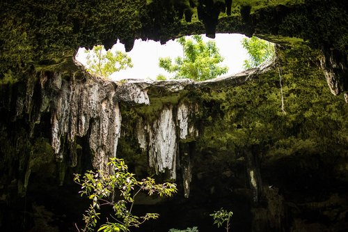 hole  cenote  cave