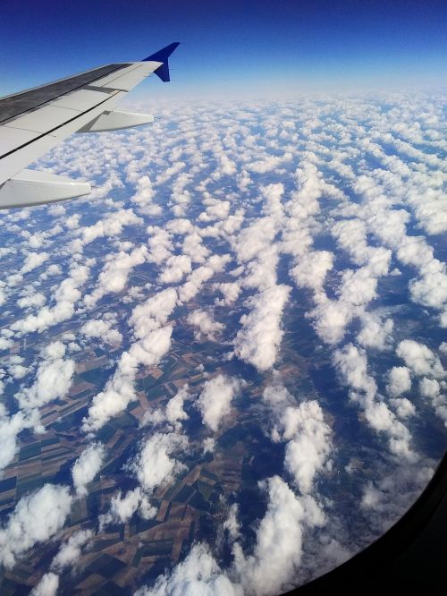 holiday flyer clouds