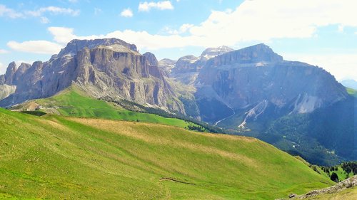 holiday  mountains  dolomites