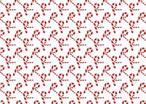 Holiday Candy Cane Backing Paper