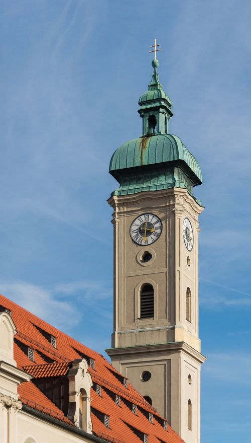 holy ghost church munich bell tower