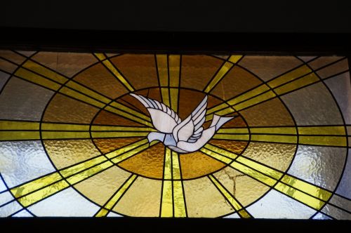 holy spirit dove window