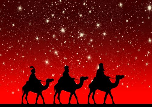 holy three kings camels ride