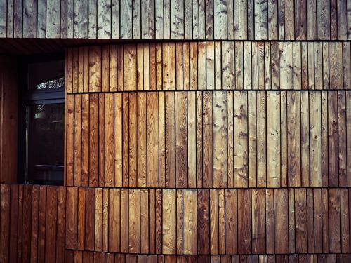 home wood facade