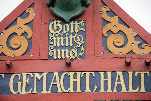 home truss inscription