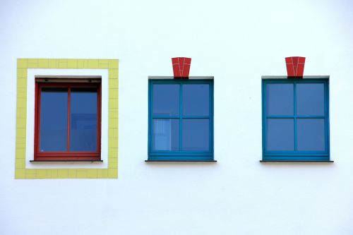 home window colorful