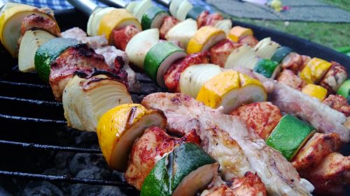 Home Made Camping Kebabs