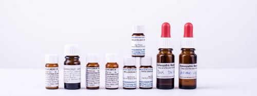 homeopathy medicine bottles