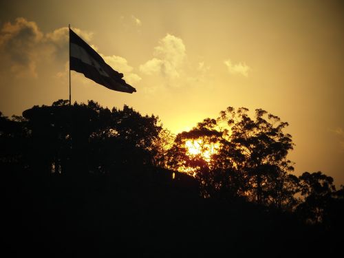 honduras flag national