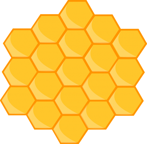 honeycomb design pattern