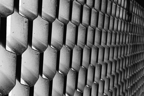 honeycomb structure pattern
