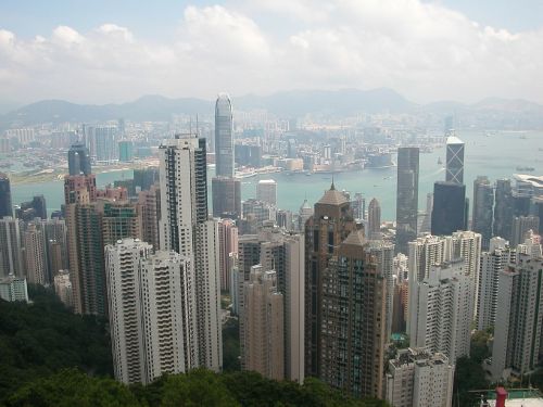 hong kong city big city