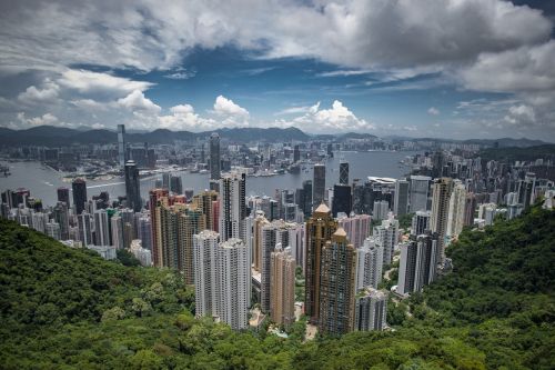 hong kong peak view