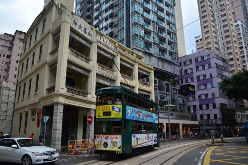 hongkong tram railway