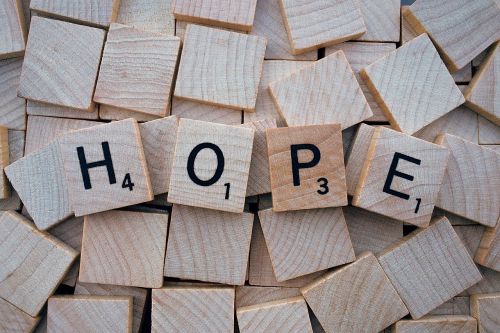hope word letters