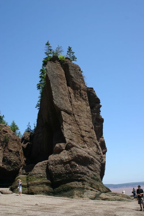 hopewell rock erosion