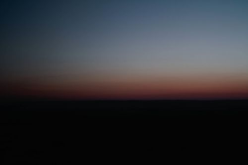 horizon sky sunset