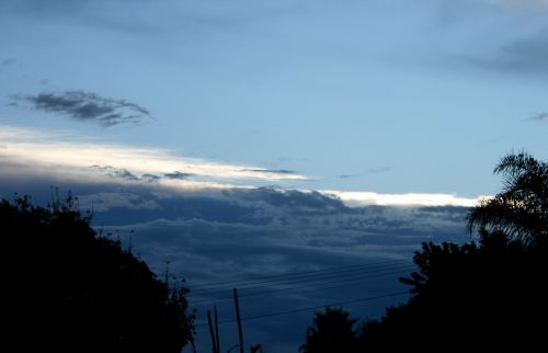 Horizontal Cloud Shapes
