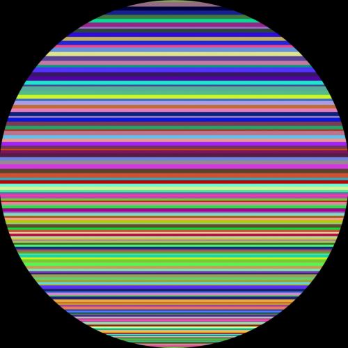 Horizontal Color Stripes