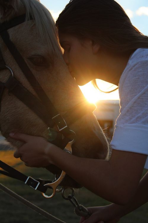 horse girl love