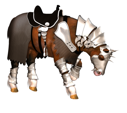 horse armor medieval